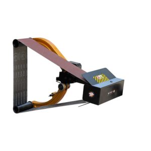 Automatic Sanding Belt Holder for Lathes
