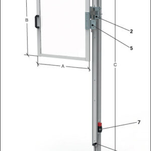 Safety guard for boring machine
